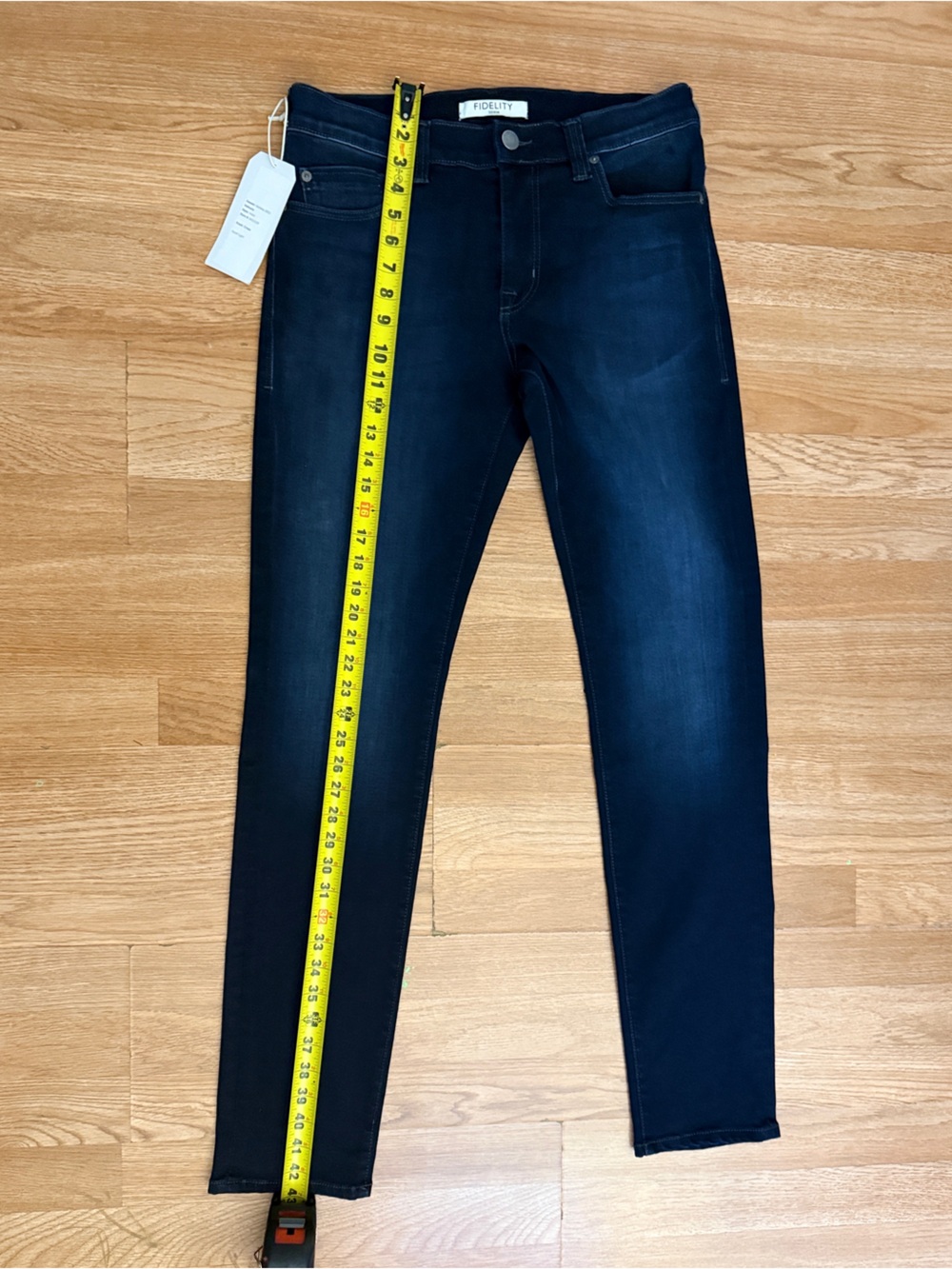 "Fidelity Denim Men's Indie Slim Narrow Jeans, Cristo Wash 32 - Picture 2 of 8